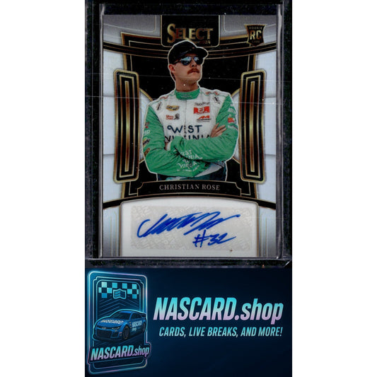 2024 Panini Select #S-CRE Christian Rose Signatures