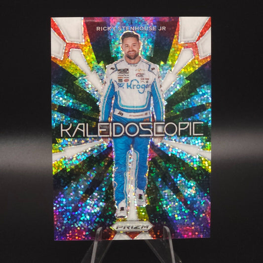 2023 Panini Prizm Kaleidoscopic Ricky Stenhouse Jr. #K10 White Sparkle Prizm