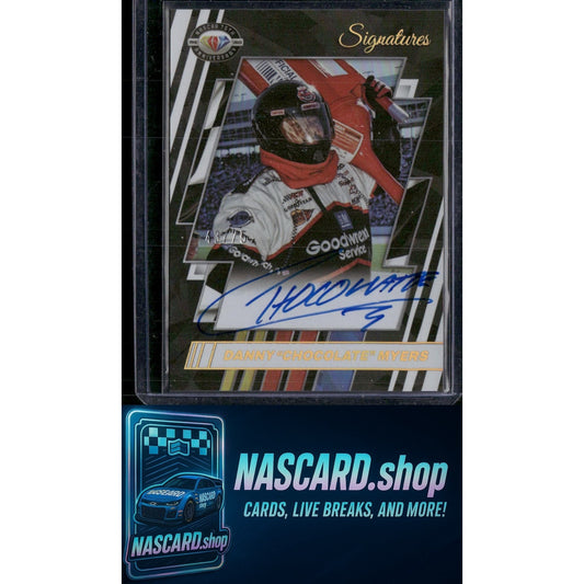 2023 Panini Prizm Danny "Chocolate" Myers 75th Anniversary Signatures Holo /75