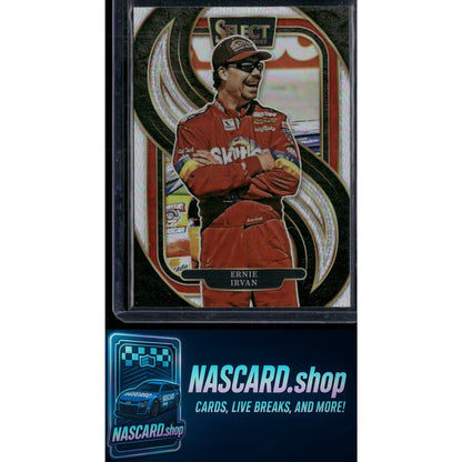 2025 Panini Select #251 Ernie Irvan Silver NASCAR Logo