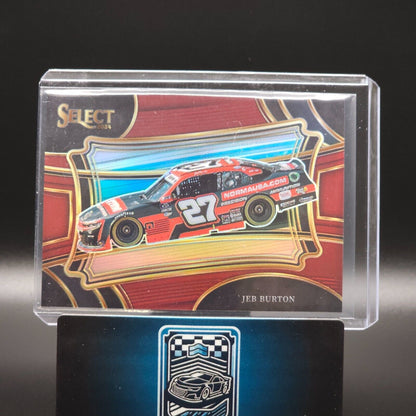 2024 Panini Select - Pit Road Maroon Prizm #146 Jeb Burton /125 - NASCARD.shop