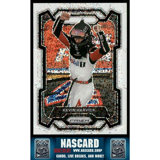 2024 Panini Prizm - Kevin Harvick #75 White Sparkle Prizm