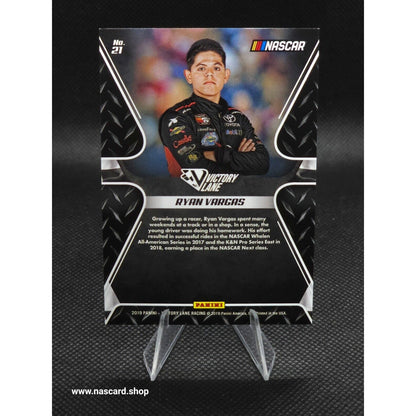 2019 Panini Victory Lane Pedal to the Metal Gold #21 Ryan Vargas - 10/25