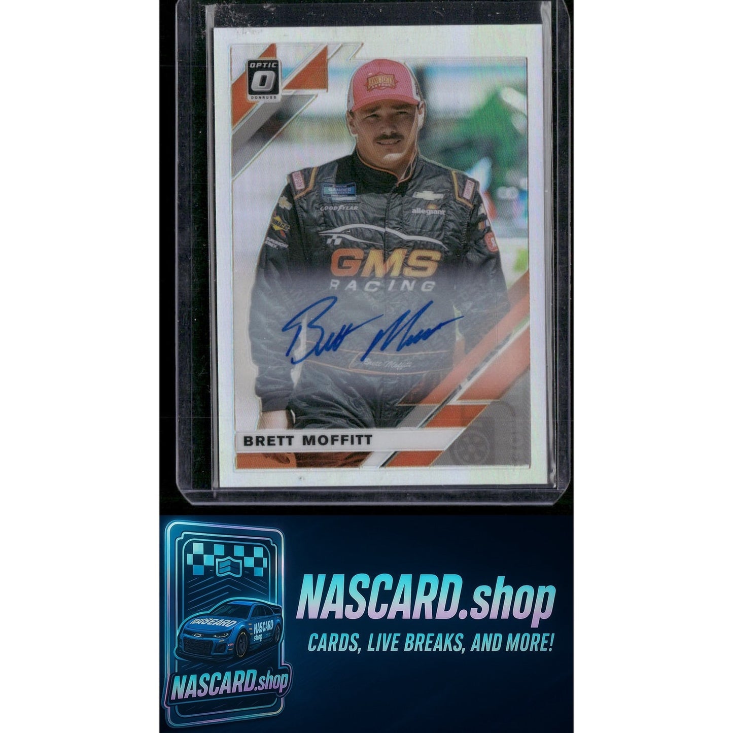2020 Donruss #57 Brett Moffitt Optic Signatures Holo #/99
