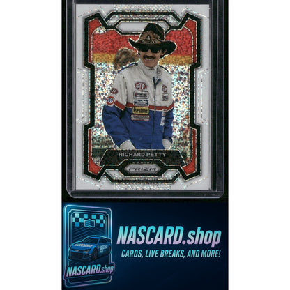 2024 Panini Prizm #99 Richard Petty White Sparkle