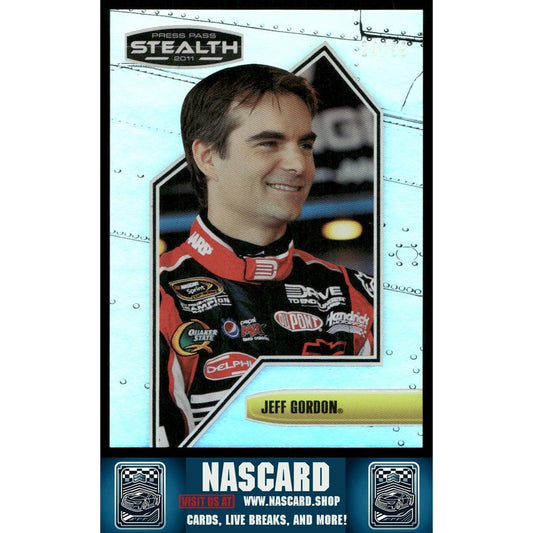 2011 Press Pass Stealth #4 HoloFoil Jeff Gordon /99