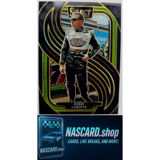 2025 Panini Select Racing #203 Bobby Labonte Trackside Black Prizms #1/1 - NASCARD.shop