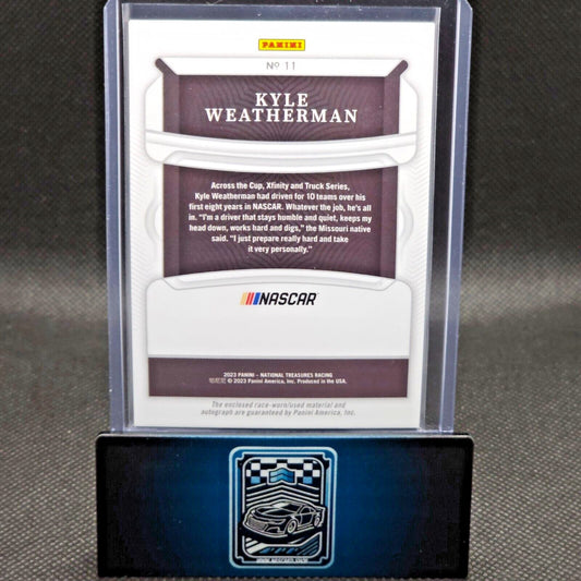 2023 National Treasures Colossal Material Signatures #11 Kyle Weatherman 93/99