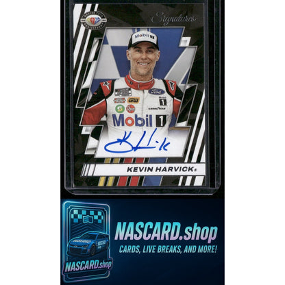 2023 National Treasures #75-KH Kevin Harvick NASCAR 75th Anniversary Signatures