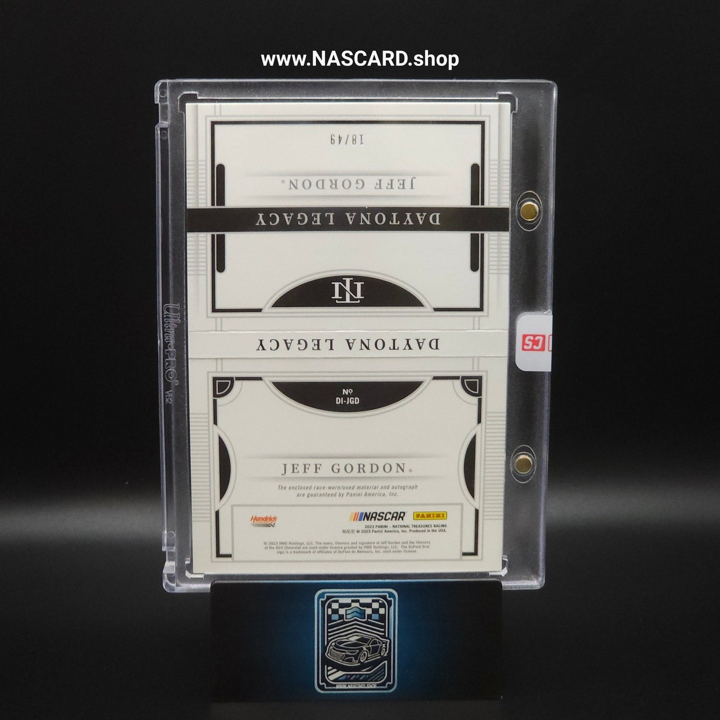 2023 National Treasures Daytona Legacy Booklet Jeff Gordon /49