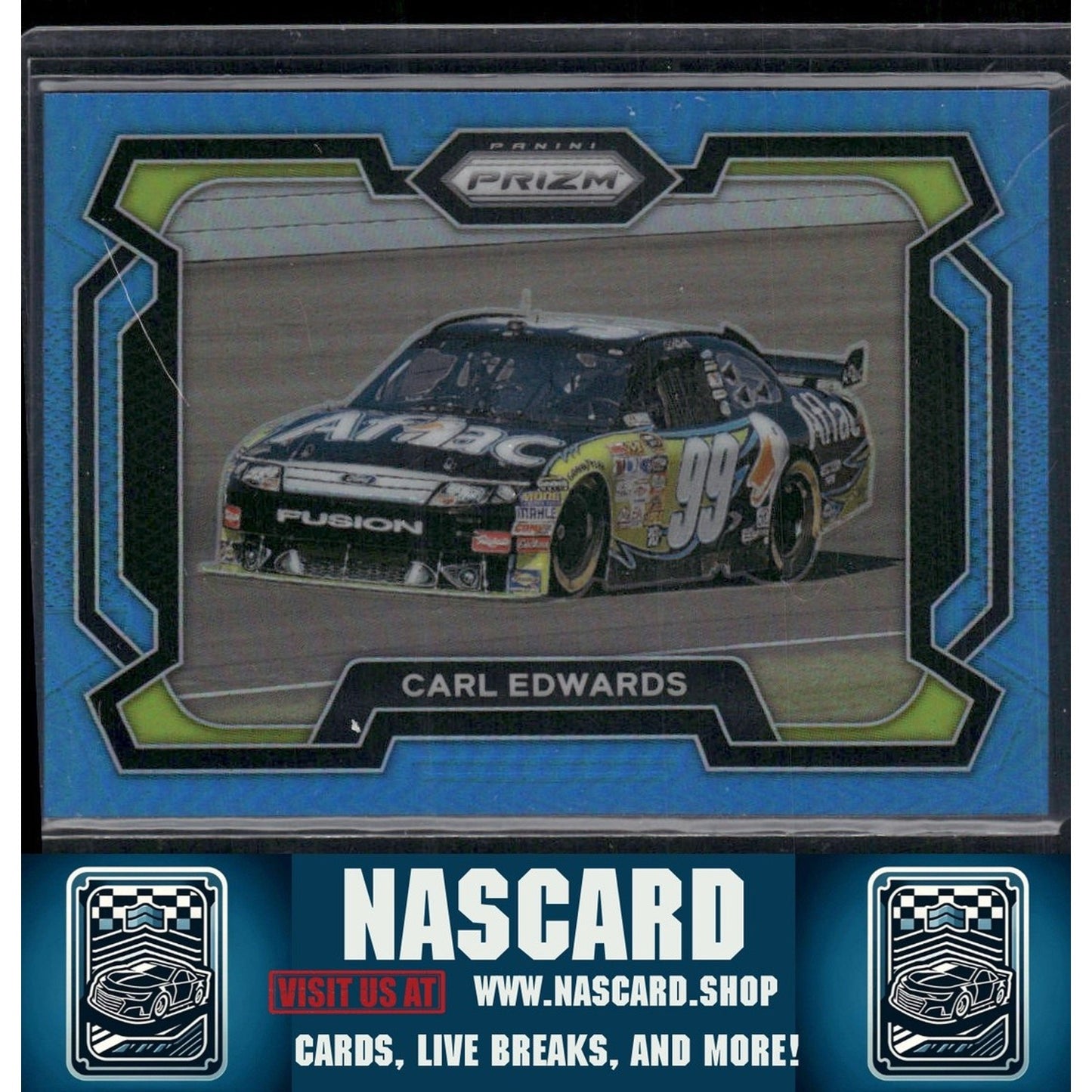 2024 Panini Prizm #70 Carl Edwards Carolina Blue - NASCARD.shop
