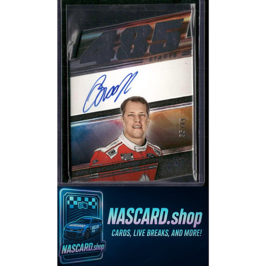 2023 Panini Prime #PNS-BKE Brad Keselowski Die Cut Prime Number Signatures #/49 - NASCARD.shop