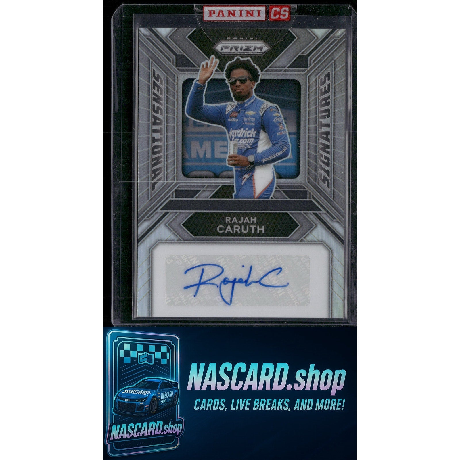2024 Panini Prizm #SS-RCH Rajah Caruth Sensational Signatures - NASCARD.shop