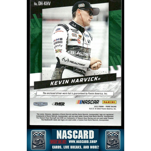 2023 Panini Prime Racing Driver Hats Kevin Harvick /25