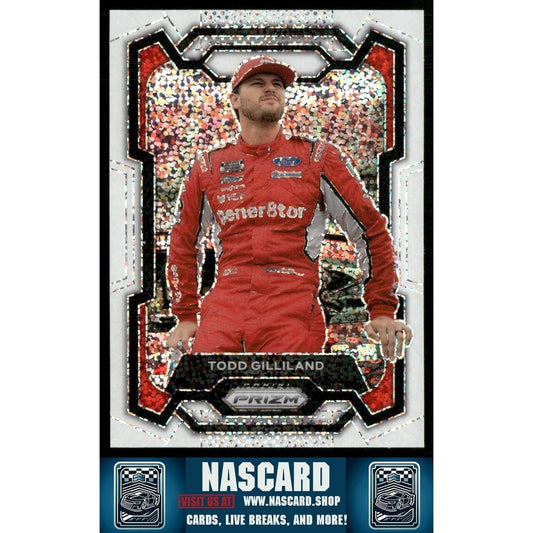 2024 Panini Prizm - Todd Gilliland #60 White Sparkle Prizm