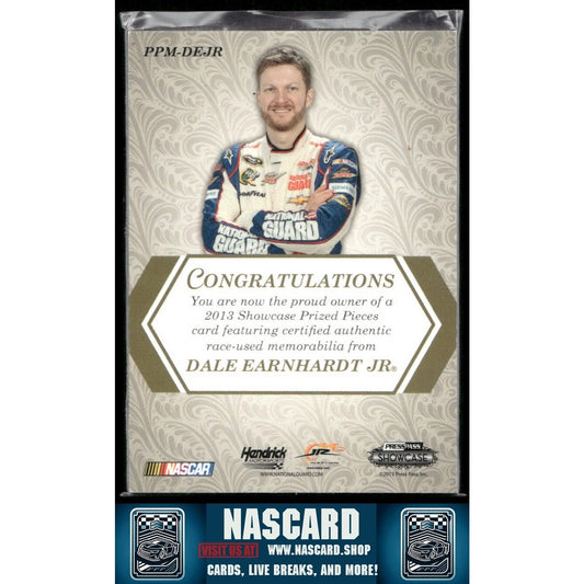 2013 Press Pass Showcase Prized Pieces Holofoil Dale Earnhardt Jr. /5