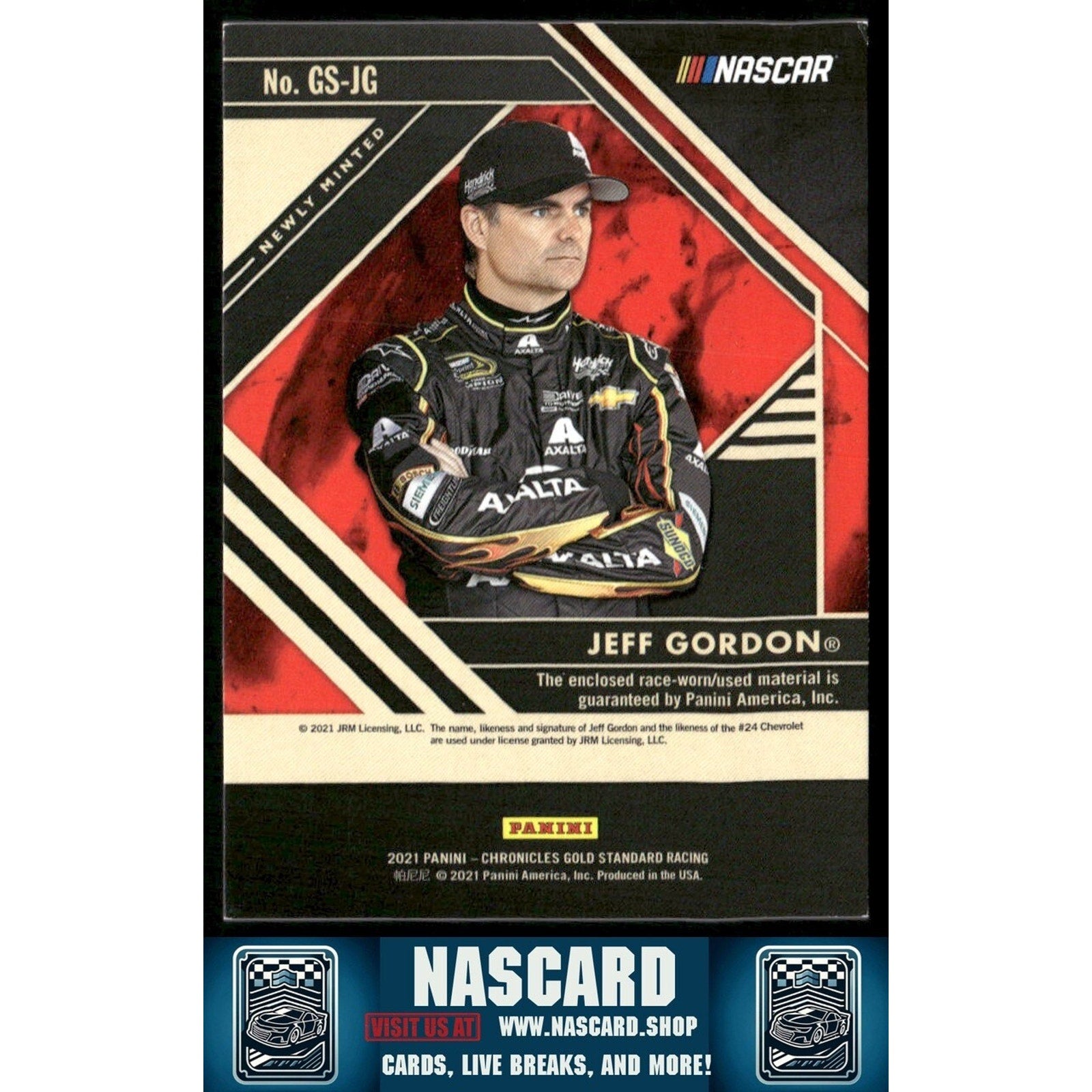 2021 Panini Chronicles Gold Standard Jeff Gordon #14 Rainbow! 1/1 /10 /25 /49 + Base - NASCARD.shop