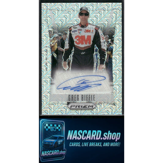2024 Panini Prizm #TS-GBE Greg Biffle Throwback Signatures Mojo #/25