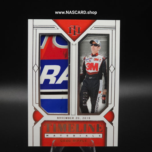 2024 National Treasures Timeline Materials Greg Biffle /99