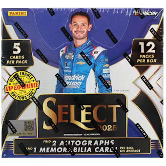 2025 Panini Select NASCAR Racing Hobby Box - NASCARD.shop