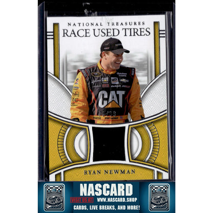 2024 Panini National Treasures #RUT-RNW Ryan Newman Race Used Tires #/99 - NASCARD.shop