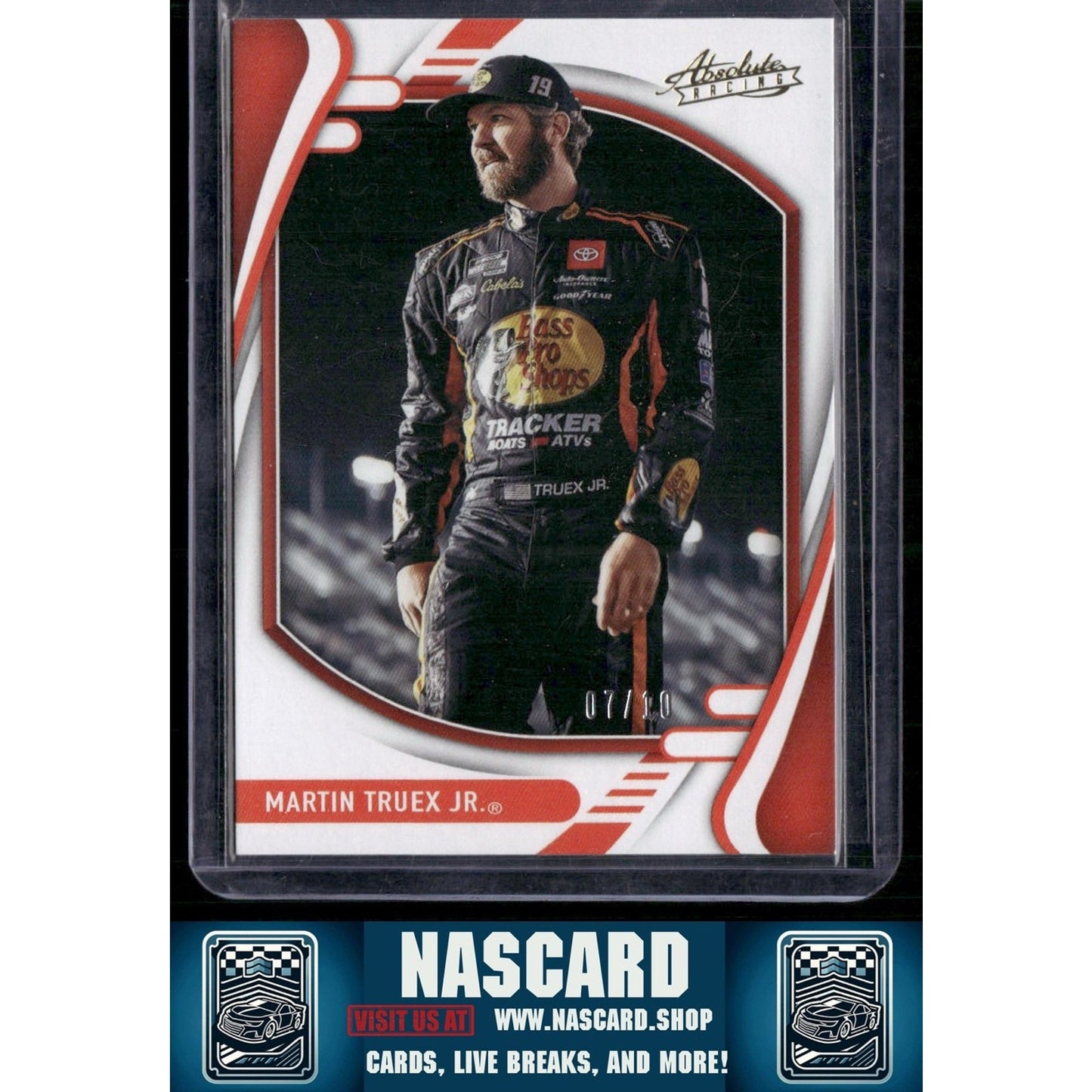 2022 Panini Chronicles #18 Martin Truex Jr. Absolute Gold #/10 - NASCARD.shop
