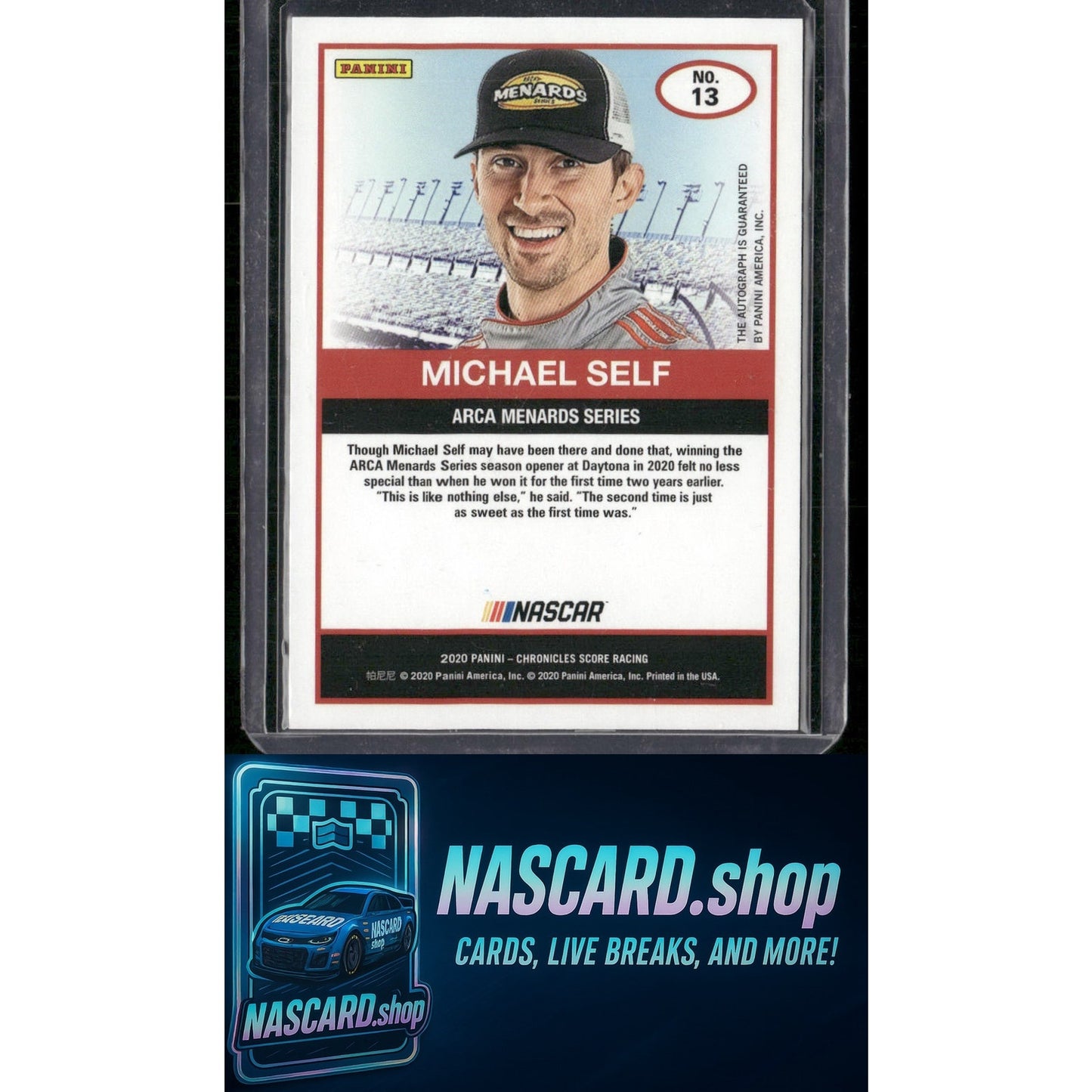 2020 Panini Chronicles #13 Michael Self Score Autographs