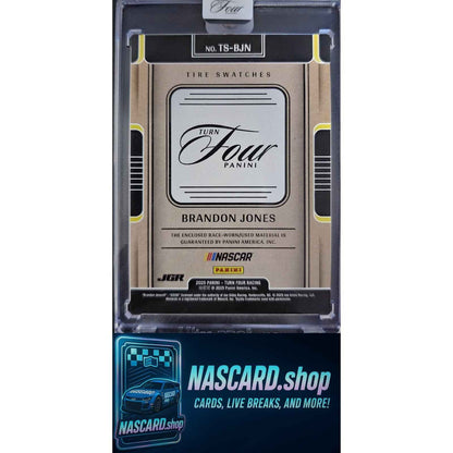 2025 Panini Turn Four #TS-BJN Brandon Jones Tire Swatches #/99
