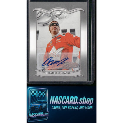 2023 Panini Chronicles #7 Brad Keselowski Classics Autographs