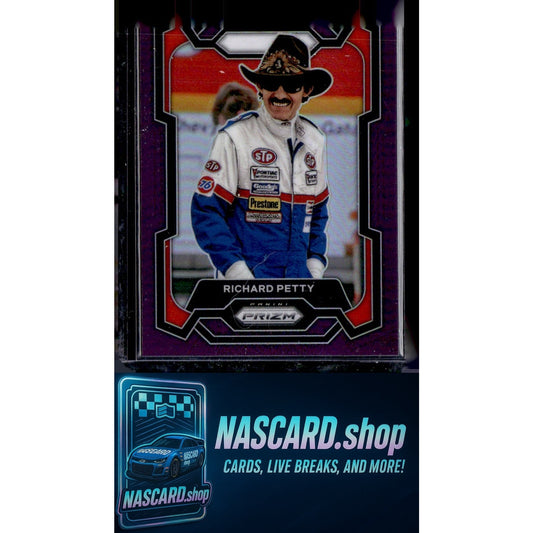 2024 Panini Prizm #99 Richard Petty Purple #/99