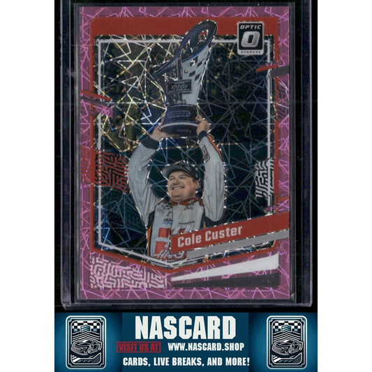 2024 Donruss #57 Cole Custer Optic Pink Velocity #/79