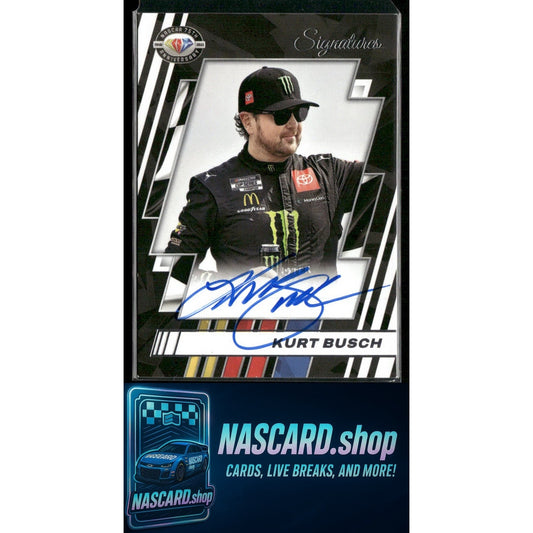 2023 Panini National Treasures Kurt Busch NASCAR 75th Anniversary Signatures