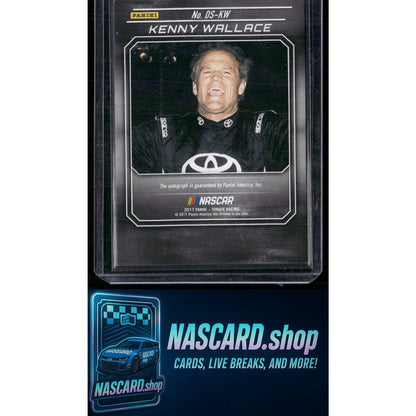 2017 Panini Torque #DS-KW Kenny Wallace Driver Scripts