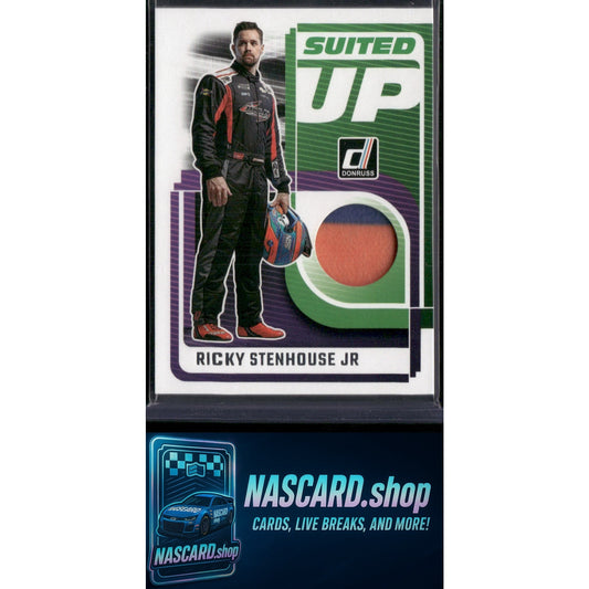 2025 Donruss #SU-RSJ Ricky Stenhouse Jr Suited Up Swatches