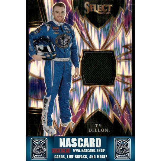 2024 Panini Select #S-TYD Ty Dillon Sparks Flash Prizms - NASCARD.shop