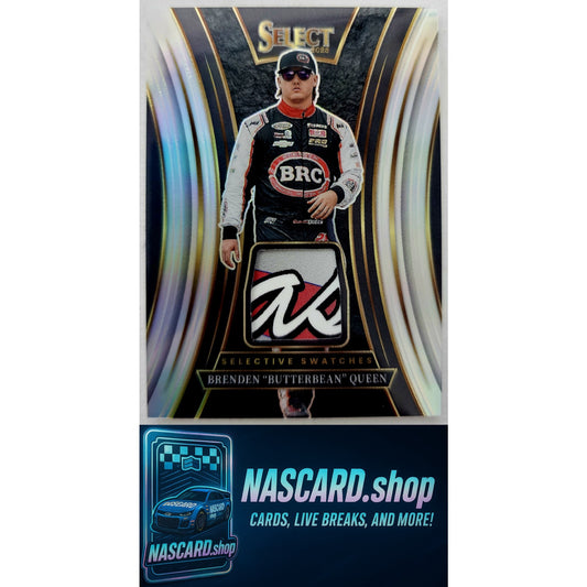 2025 Panini Select #SS-BQN Brenden "Butterbean" Queen Selective Swatches