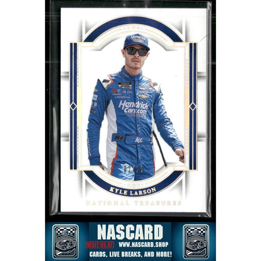 2024 National Treasures Base #3 Kyle Larson /49