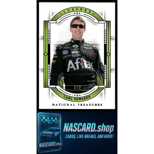 2024 Panini National Treasures #88 Carl Edwards Purple #3/3