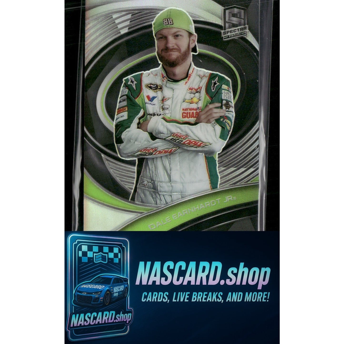 2022 Panini Chronicles #50 Dale Earnhardt Jr. Spectra