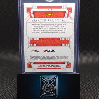 2023 Panini National Treasures Racing Base #16 Martin Truex Jr. 14/25