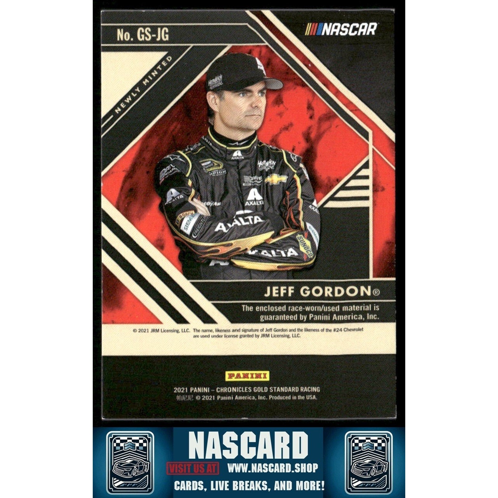 2021 Panini Chronicles Gold Standard Jeff Gordon #14 Rainbow! 1/1 /10 /25 /49 + Base - NASCARD.shop