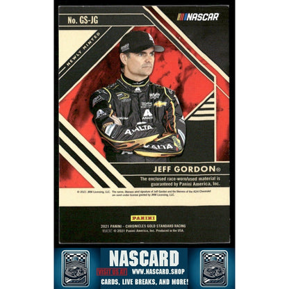 2021 Panini Chronicles Gold Standard Jeff Gordon #14 Rainbow! 1/1 /10 /25 /49 + Base - NASCARD.shop