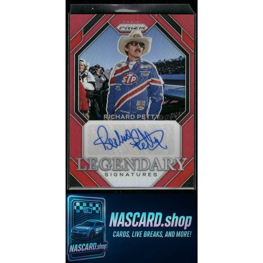 2024 Panini Prizm #LS-RPT Richard Petty Legendary Signatures Red /49