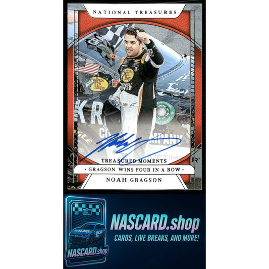 2024 Panini National Treasures #TMS-NGS Noah Gragson Treasured Moments #/49