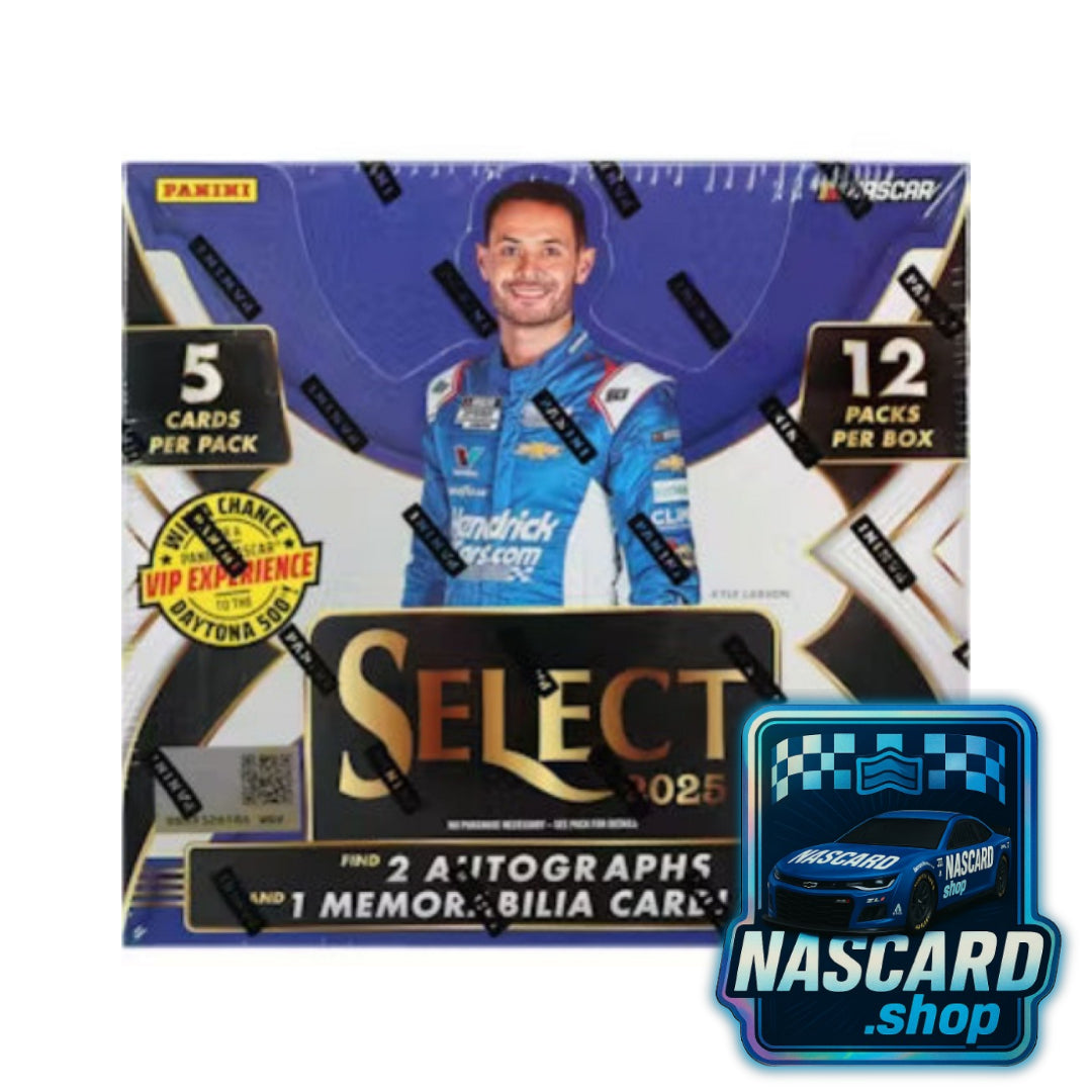 2025 Panini Select NASCAR Racing Hobby Box - NASCARD.shop