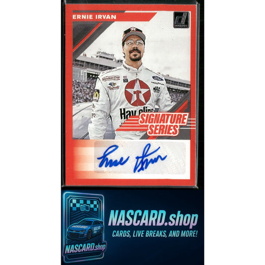 2019 Donruss #SS-EI Ernie Irvan Signature Series