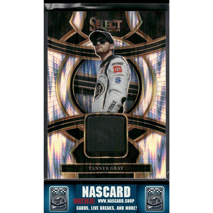 2024 Panini Select #SS-TAG Tanner Gray Selective Swatches Flash Prizms - NASCARD.shop