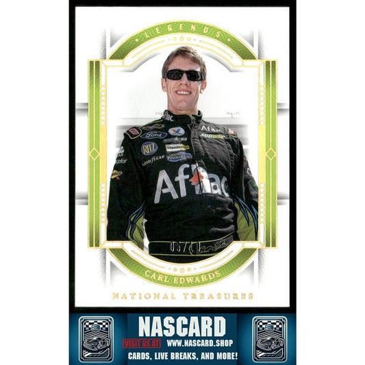 2024 National Treasures Legends Carl Edwards 05/49