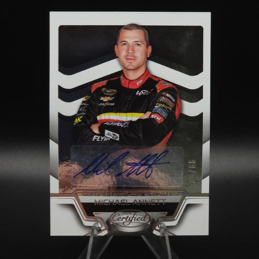 2016 Panini Certified Potential Signatures #CP-MA Michael Annett /99 (AU) NASCARD.shop