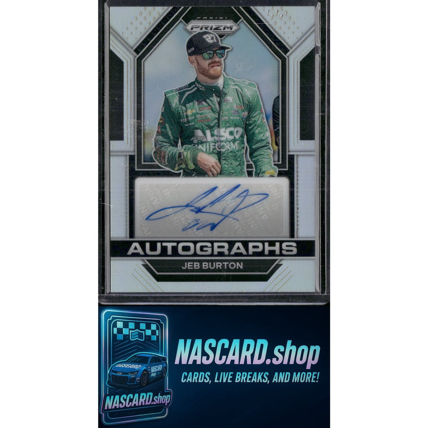 2023 Panini Prizm #A-JBT Jeb Burton Autographs Prizm - NASCARD.shop